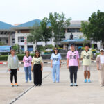 การแข่งขันกีฬาสี เชื่อมความสัมพันธ์ ระหว่าง “สาขาบัญชี และสาขาวิชาเทคโนโลยีสารสนเทศทางธุรกิจ”